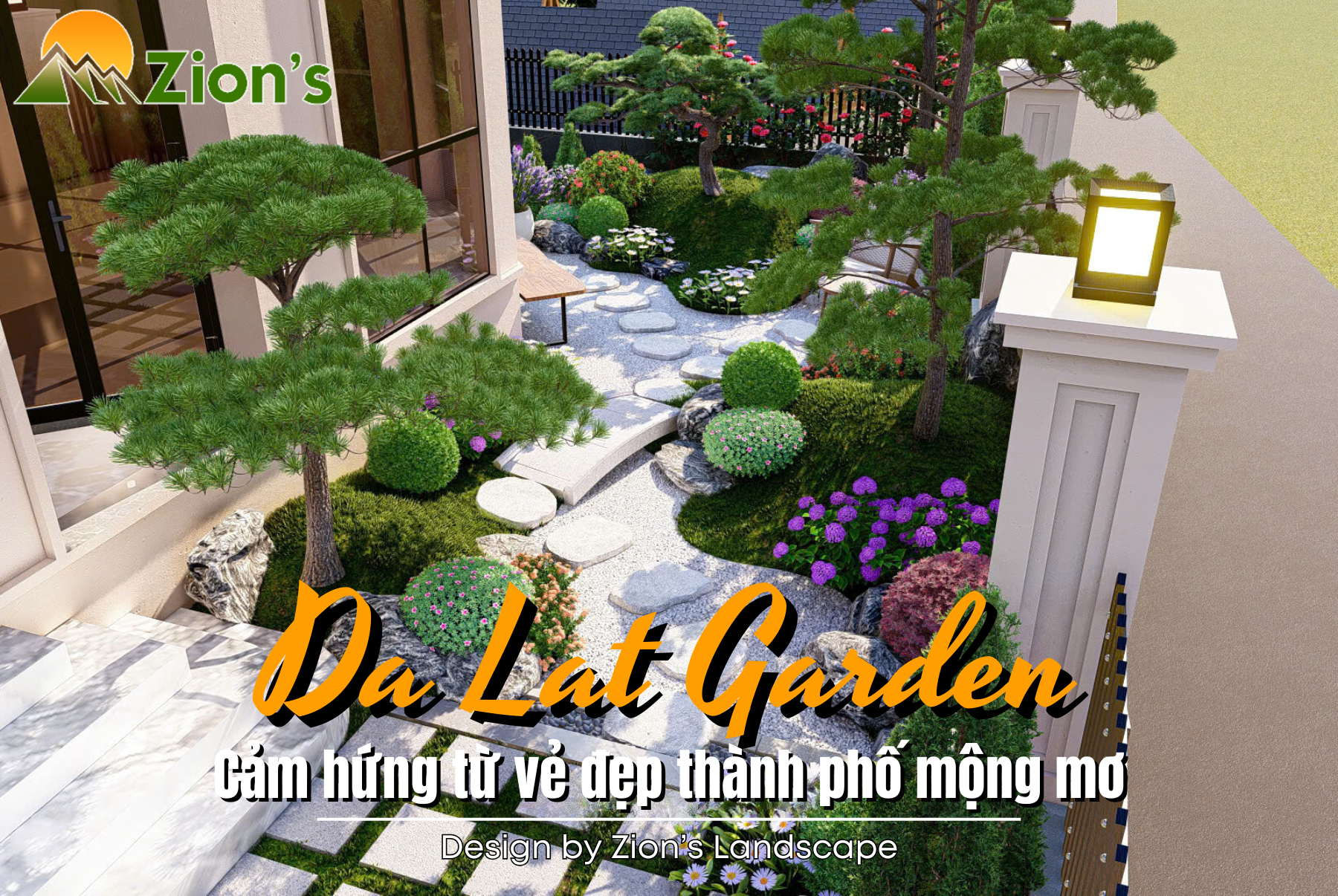 Thiết kế sân vườn tại Đà Lạt: Kết nối vẻ đẹp thiên nhiên sân vườn Nhật Bản Thiết kế sân vườn tại Đà Lạt: Kết nối vẻ đẹp thiên nhiên sân vườn Nhật Bản