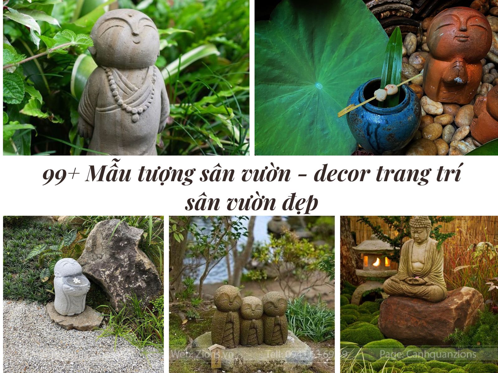 99 Mẫu tượng sân vườn - decor trang trí sân vườn đẹp 99 Mẫu tượng sân vườn - decor trang trí sân vườn đẹp
